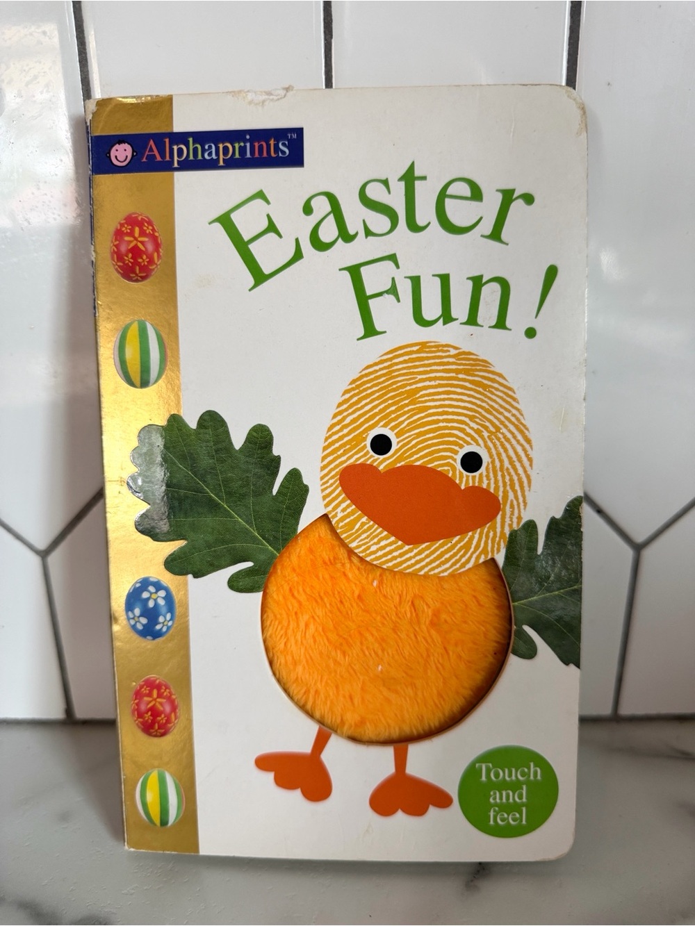 Alphaprints: Easter Fun! Touch and Feel Board Book